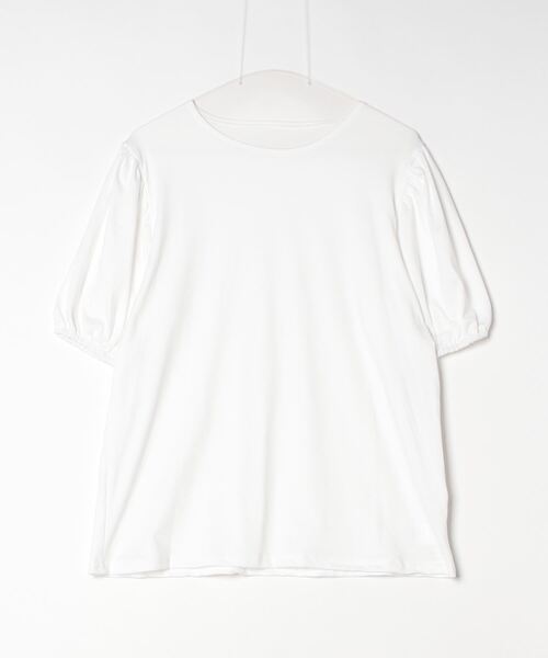 Dream garden(ドリームガーデン)の「パフスリーブTシャツ(Tシャツ/カットソー・レディース・ホワイト・XL/L/M)」の8枚目の写真