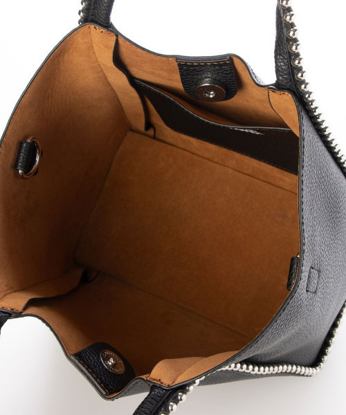 cache cache（カシュ カシュ）の「カシュカシュ cachecache / ボールチェーン2wayミニトートバッグ（トートバッグ・レディース・シルバー/アイボリー/ダークグレー/ベージュ系その他/ブラック・FREE）」の13枚目の写真