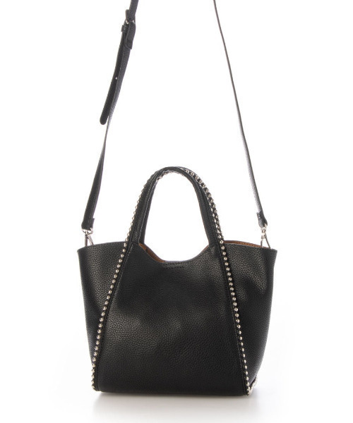 cache cache（カシュ カシュ）の「カシュカシュ cachecache / ボールチェーン2wayミニトートバッグ（トートバッグ・レディース・シルバー/アイボリー/ダークグレー/ベージュ系その他/ブラック・FREE）」の15枚目の写真