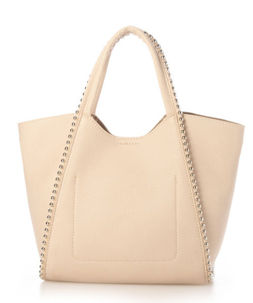 cache cache（カシュ カシュ）の「カシュカシュ cachecache / ボールチェーン2wayミニトートバッグ（トートバッグ・レディース・シルバー/アイボリー/ダークグレー/ベージュ系その他/ブラック・FREE）」の6枚目の写真