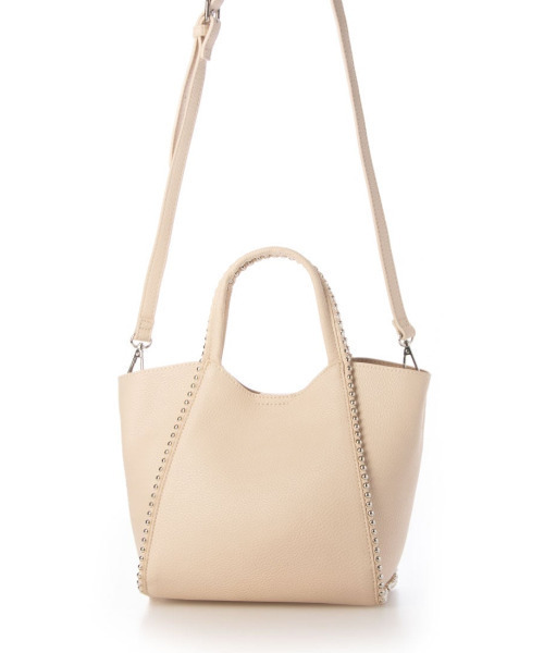 cache cache（カシュ カシュ）の「カシュカシュ cachecache / ボールチェーン2wayミニトートバッグ（トートバッグ・レディース・シルバー/アイボリー/ダークグレー/ベージュ系その他/ブラック・FREE）」の10枚目の写真