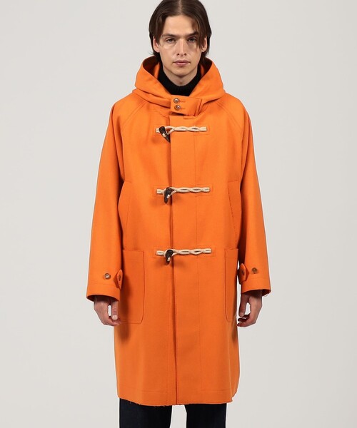 HAVERSACK(ハバーザック)の「HAVERSACK ATTIRE ウールナイロン ダッフルコート(ダッフルコート・メンズ・オレンジ・M)」の3枚目の写真