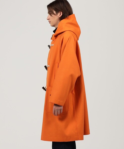 HAVERSACK(ハバーザック)の「HAVERSACK ATTIRE ウールナイロン ダッフルコート(ダッフルコート・メンズ・オレンジ・M)」の4枚目の写真