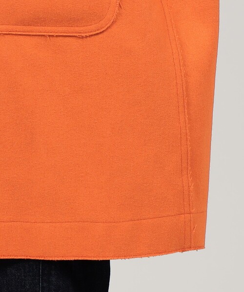 HAVERSACK(ハバーザック)の「HAVERSACK ATTIRE ウールナイロン ダッフルコート(ダッフルコート・メンズ・オレンジ・M)」の9枚目の写真