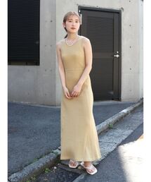 MILLER | Miller別注 ワッフルフレアワンピース(ワンピース)