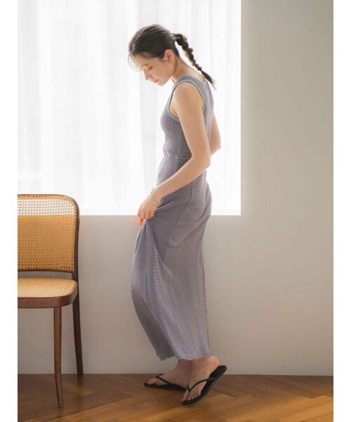 【セール】Miller別注 ワッフルフレアワンピース（ワンピース）｜MILLER（ミラー）