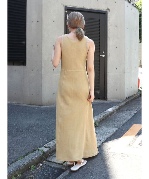 【セール】Miller別注 ワッフルフレアワンピース（ワンピース）｜MILLER（ミラー）