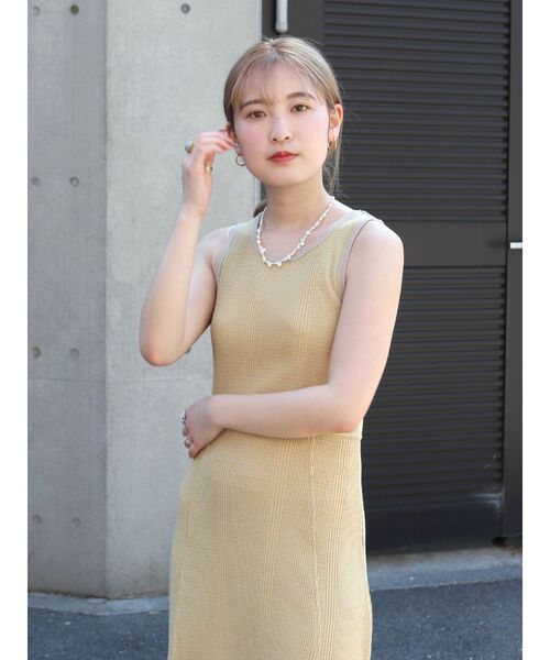 【セール】Miller別注 ワッフルフレアワンピース（ワンピース）｜MILLER（ミラー）