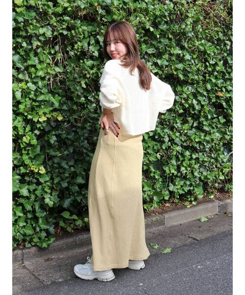 【セール】Miller別注 ワッフルフレアワンピース（ワンピース）｜MILLER（ミラー）