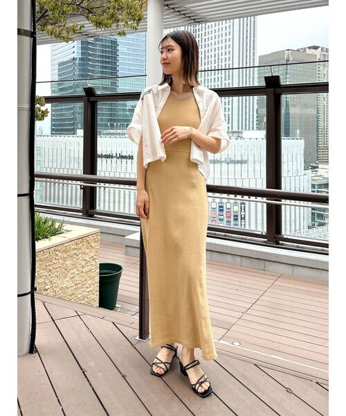 【セール】Miller別注 ワッフルフレアワンピース（ワンピース）｜MILLER（ミラー）