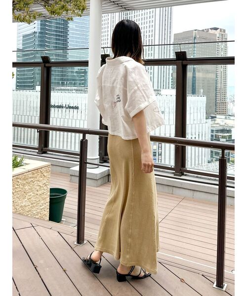 【セール】Miller別注 ワッフルフレアワンピース（ワンピース）｜MILLER（ミラー）