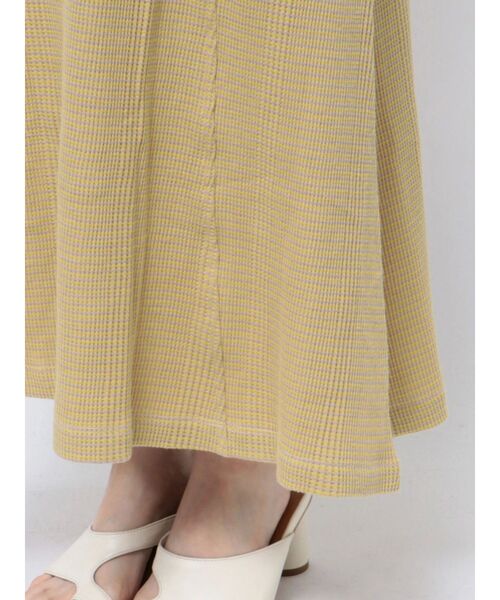 【セール】Miller別注 ワッフルフレアワンピース（ワンピース）｜MILLER（ミラー）