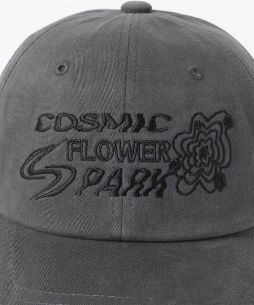 SENSE OF PLACE by URBAN RESEARCH(センスオブプレイスバイアーバンリサーチ)の「ポップアートフラワーロゴシシュウキャップB(キャップ・メンズ・ブラック/チャコールグレー・ONE)」の5枚目の写真