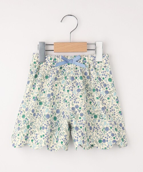 SHOO・LA・RUE（シューラルー）の「◆【110-140cm/水陸両用】総柄スカラップキュロットパンツ（その他パンツ・キッズ・ブラック系/パープル系1/ブルー系5・14/13/12/11）」の2枚目の写真