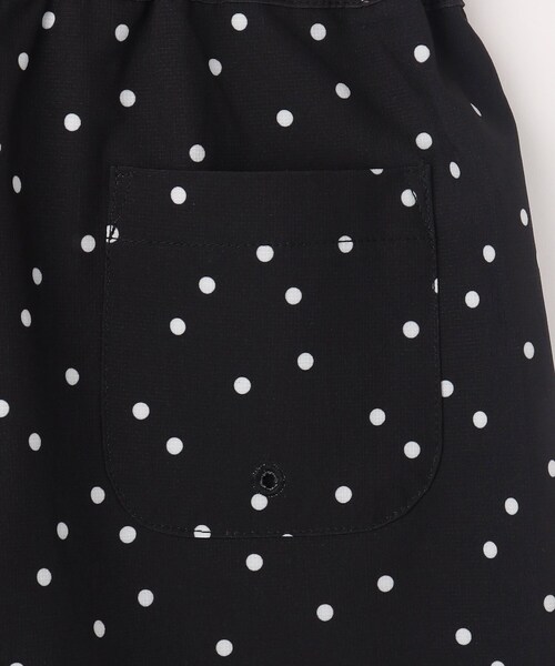 SHOO・LA・RUE（シューラルー）の「◆【110-140cm/水陸両用】総柄スカラップキュロットパンツ（その他パンツ・キッズ・ブラック系/パープル系1/ブルー系5・14/13/12/11）」の4枚目の写真