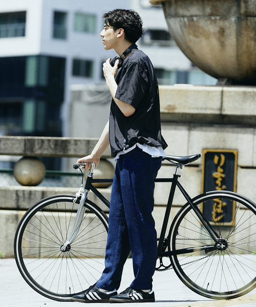 SIERRA DESIGNS（シェラデザイン）の「SIERRA DESIGNS / シエラデザインズ別注 撥水ナイロンTシャツ（Tシャツ/カットソー・メンズ・カーキ/ブラック/チャコールグレー・MEDIUM/LARGE）」の10枚目の写真