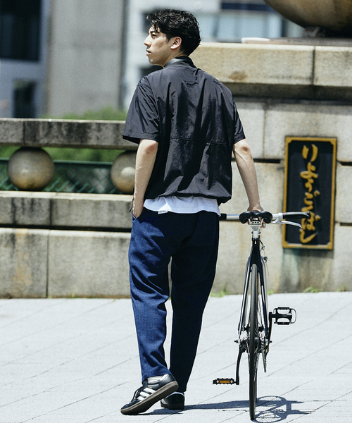 SIERRA DESIGNS（シェラデザイン）の「SIERRA DESIGNS / シエラデザインズ別注 撥水ナイロンTシャツ（Tシャツ/カットソー・メンズ・カーキ/ブラック/チャコールグレー・MEDIUM/LARGE）」の11枚目の写真