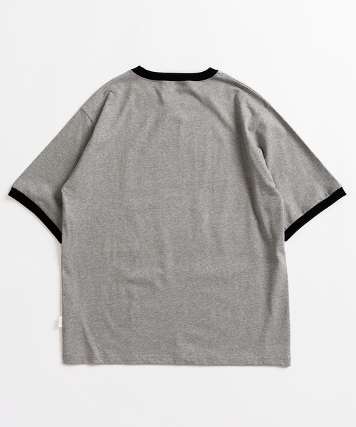 MUHET（ミュエータ）の「リンガーTシャツ（Tシャツ/カットソー・レディース・グリーン/グレイッシュベージュ/オフホワイト/ブルー・X-LARGE/MEDIUM）」の17枚目の写真