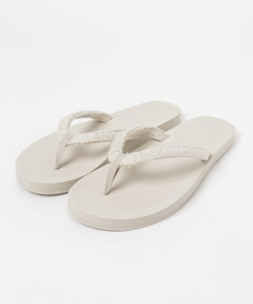Indosole(インドソール)の「indosole Pable FLIP FLOPS 1(サンダル・メンズ・オフホワイト/ブラック/インディゴブルー・10/9/7)」の7枚目の写真