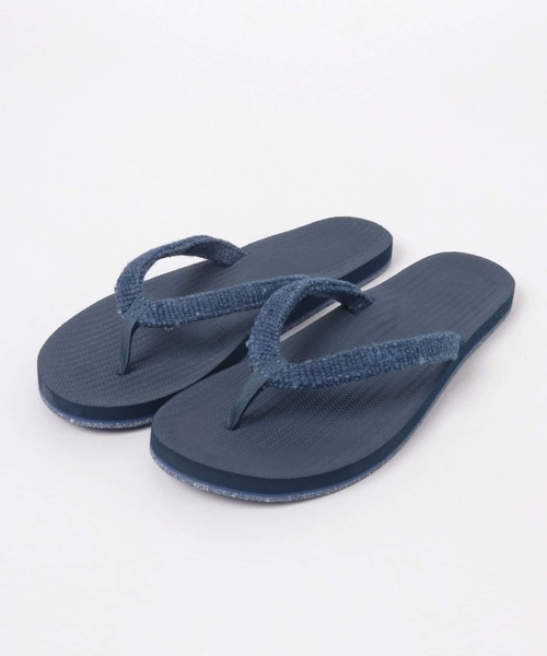 Indosole(インドソール)の「indosole Pable FLIP FLOPS 1(サンダル・メンズ・オフホワイト/ブラック/インディゴブルー・10/9/7)」の9枚目の写真