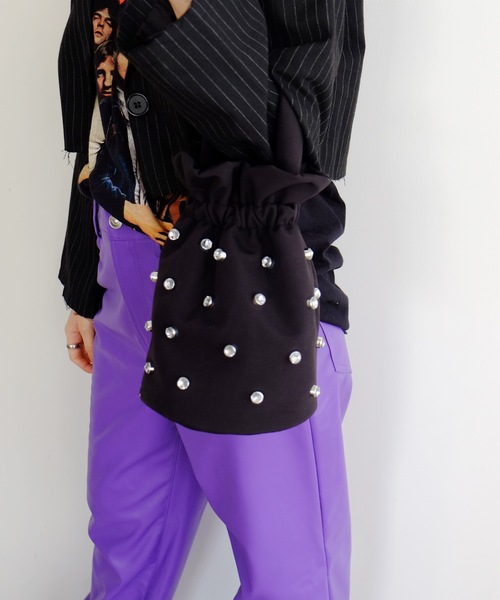 COMMON WARE(コモンウェアー)の「EM:cheek チークkirakira 2way shoulder キラキラ2WAYショルダーバッグ(ショルダーバッグ・レディース・ブルー/グレー/イエロー/ブラック・FREE)」の17枚目の写真