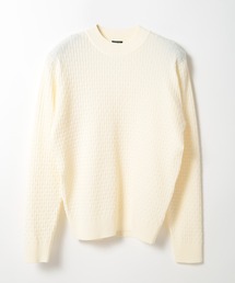 CROWDED CLOSET | 格子柄モックネックニット(ニット/セーター)