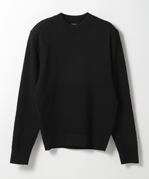 CROWDED CLOSET | 格子柄モックネックニット(ニット/セーター)