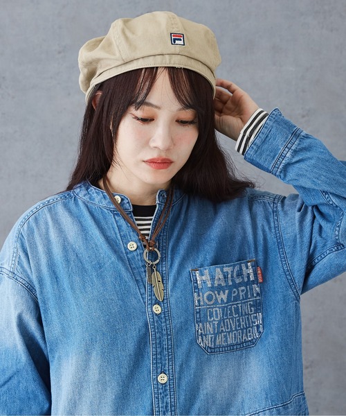 CUBE SUGAR(キューブシュガー)の「フェザーモチーフネックレス(ネックレス・レディース・シルバー/ゴールド・M)」の7枚目の写真