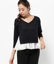 URBAN RESEARCH | UR サイドスリット7分袖セットプルオーバー(その他トップス)