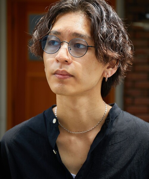 FREAK'S STORE（フリークスストア）の「限定展開 カラーレンズ ファッショングラス/ウェリントン/ボストン/メタル/オーバル/クラウンパント/スクエア（メガネ・メンズ・ブラック系3/ブラック系1/ブラック系5/ホワイト×ブラック/その他2/その他1/ブラウン系3/ブラック系4/ブラック系2/ゴールド×ブラウン/ブラウン系2/ブラウン系1/ブラック系8/ブラック系7/ブラック系6・ﾌﾘ-）」の7枚目の写真