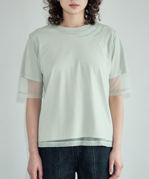 【Formeque】シアーTシャツ（Tシャツ/カットソー）｜Formeque（フォルミーク）