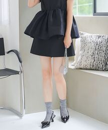 KOBE LETTUCE | インナーパンツ付きミニスカパン(スカート)