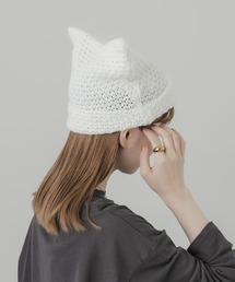 SMELLY | ネコミミワッチキャップ(ニットキャップ/ビーニー)