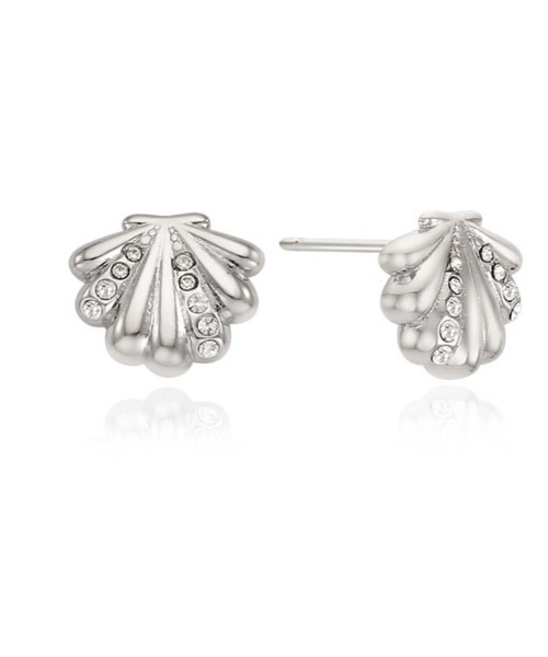 VINTAGE HOLLYWOOD(ビンテージハリウッド)の「●MINI SHELL EARRINGS_2COLOR(ピアス(両耳用)・レディース・シルバー/ゴールド・FREE)」の5枚目の写真