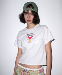 SLIM TSHIRT ENCHANT : MUSHROOM / スリム Tシャツ ENCHANT:マッシュルーム