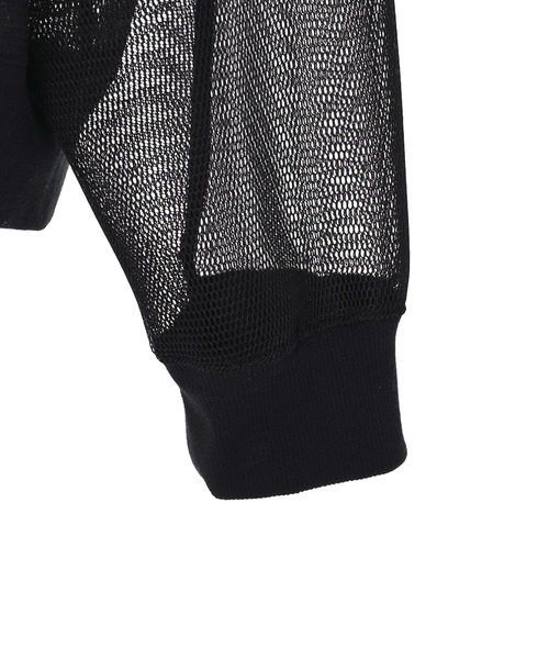 Narcissus（ナルシス）の「メッシュフードジップパーカー　ボンディング（その他アウター・レディース・ホワイト/ブラック・FREE）」の16枚目の写真