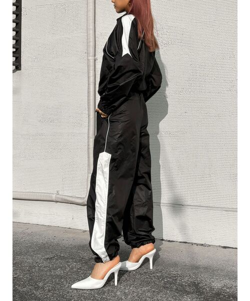 GYDA（ジェイダ）の「【WEB限定】【TINY低身長さん向け】ライントラックパンツ（その他パンツ・レディース・オフホワイト/ブラック・FREE）」の5枚目の写真