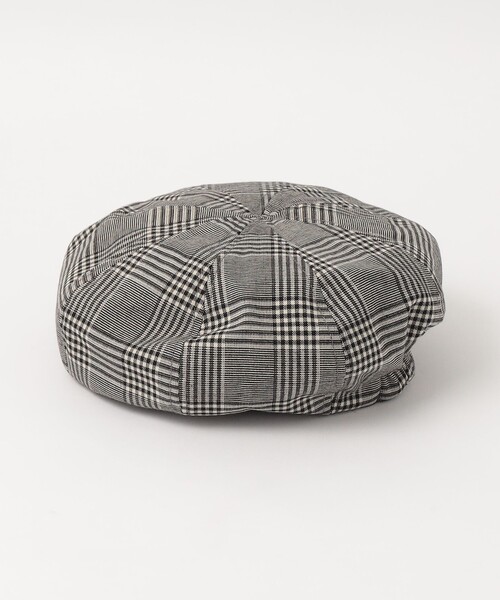 green label relaxing(グリーンレーベルリラクシング)の「GLR チェック ベレー帽 / 帽子 / キッズ(ハンチング/ベレー帽・キッズ・ネイビー/ブラック/ブラウン・FREE)」の11枚目の写真