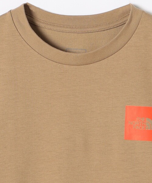 FREAK'S STORE(フリークスストア)の「限定展開 THE NORTH FACE/ザ・ノース・フェイス キッズ ロングスリーブスモールスクエアロゴティー / KIDS L/S S-SQU LOGO T / NTJ32357(Tシャツ/カットソー・キッズ・ブラック/ホワイト/ベージュ・150/120/140/130)」の5枚目の写真