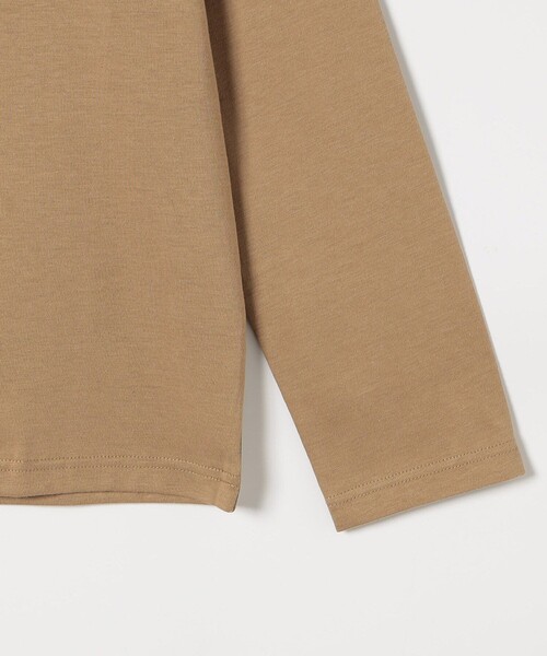 FREAK'S STORE(フリークスストア)の「限定展開 THE NORTH FACE/ザ・ノース・フェイス キッズ ロングスリーブスモールスクエアロゴティー / KIDS L/S S-SQU LOGO T / NTJ32357(Tシャツ/カットソー・キッズ・ブラック/ホワイト/ベージュ・150/120/140/130)」の6枚目の写真