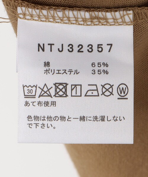 FREAK'S STORE(フリークスストア)の「限定展開 THE NORTH FACE/ザ・ノース・フェイス キッズ ロングスリーブスモールスクエアロゴティー / KIDS L/S S-SQU LOGO T / NTJ32357(Tシャツ/カットソー・キッズ・ブラック/ホワイト/ベージュ・150/120/140/130)」の10枚目の写真