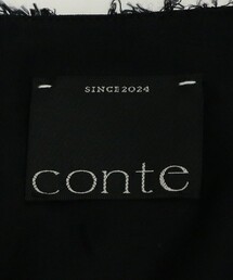 conte（コンテ）の「＜conte＞ジャカード パッチポケットベスト