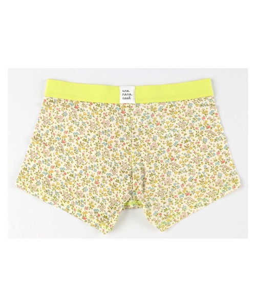 une nana cool（ウンナナクール）の「MADE WITH LIBERTY FABRIC メンズパンツ（ボクサーパンツ・メンズ・ホワイト/イエロー/サーモンピンク/ダークブルー・M/L）」の7枚目の写真