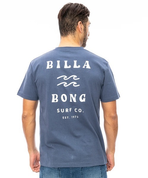 BILLABONG（ビラボン）の「BILLABONG メンズ ONE TIME Ｔシャツ 【2024年秋冬モデル】/ビラボンバックプリント半袖Tシャツ（Tシャツ/カットソー・メンズ・ブラック/ホワイト/グレー・MEDIUM/X-LARGE/LARGE）」の3枚目の写真