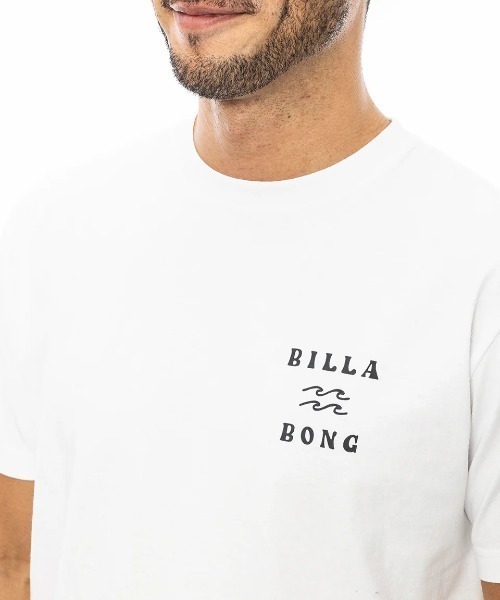 BILLABONG（ビラボン）の「BILLABONG メンズ ONE TIME Ｔシャツ 【2024年秋冬モデル】/ビラボンバックプリント半袖Tシャツ（Tシャツ/カットソー・メンズ・ブラック/ホワイト/グレー・MEDIUM/X-LARGE/LARGE）」の6枚目の写真