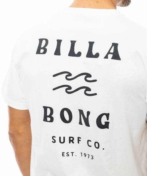BILLABONG（ビラボン）の「BILLABONG メンズ ONE TIME Ｔシャツ 【2024年秋冬モデル】/ビラボンバックプリント半袖Tシャツ（Tシャツ/カットソー・メンズ・ブラック/ホワイト/グレー・MEDIUM/X-LARGE/LARGE）」の8枚目の写真