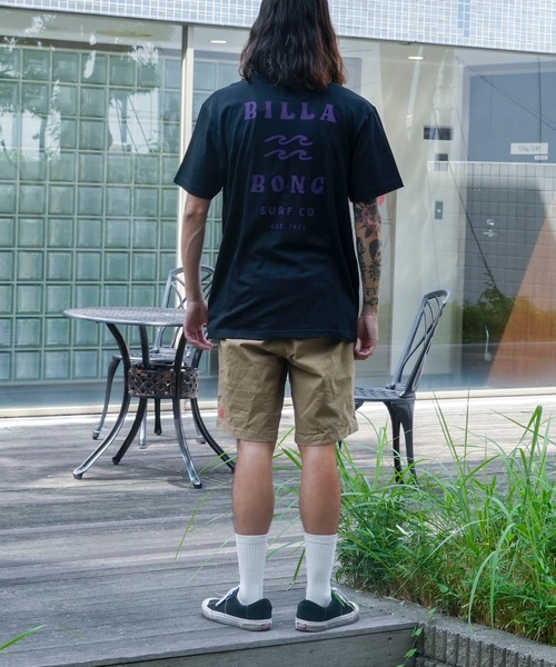 BILLABONG（ビラボン）の「BILLABONG メンズ ONE TIME Ｔシャツ 【2024年秋冬モデル】/ビラボンバックプリント半袖Tシャツ（Tシャツ/カットソー・メンズ・ブラック/ホワイト/グレー・MEDIUM/X-LARGE/LARGE）」の22枚目の写真