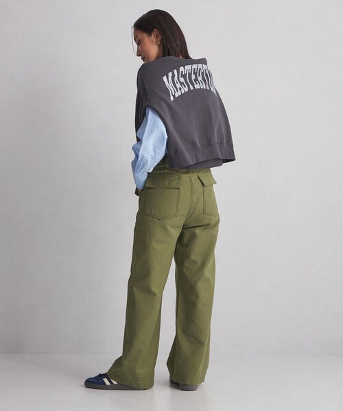 green label relaxing（グリーンレーベルリラクシング）の「＜at ease＞ ベイカー パンツ（その他パンツ・レディース・オリーブ・36/38/40/34）」の17枚目の写真