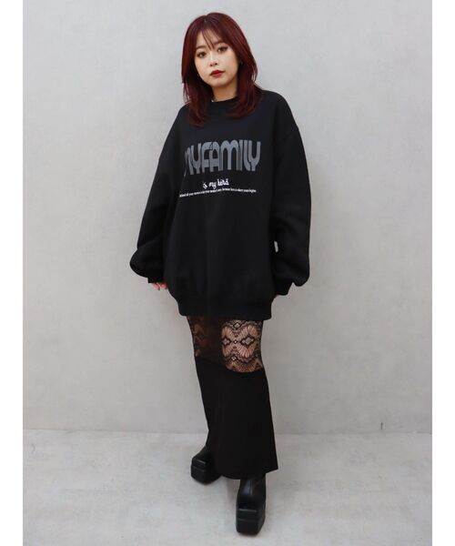 EVRIS(エヴリス)の「レース切り替えロングスカート(スカート・レディース・グレー/ブラック・SMALL/MEDIUM)」の18枚目の写真