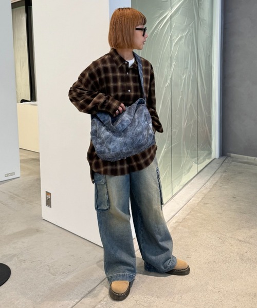 CIAOPANIC TYPY(チャオパニックティピー)の「【UNISEX】2WAY BOXショルダーバッグ(ショルダーバッグ・メンズ・ブルー/ブラック/ブラウン・ONE SIZE)」の16枚目の写真